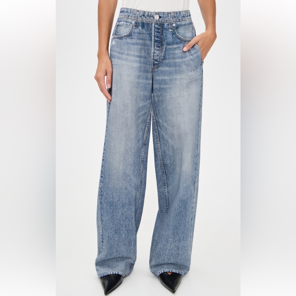 Rag and bone Miramar teddy wide leg pants